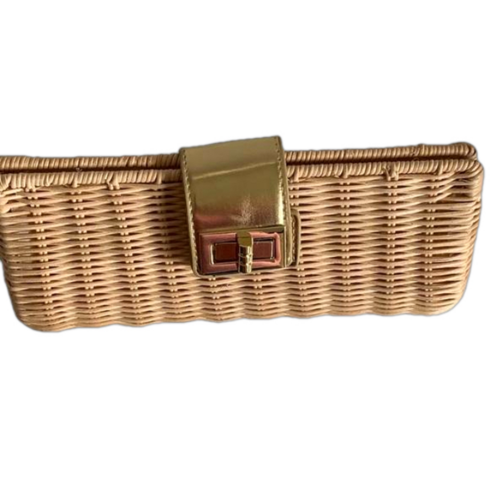 J. Crew ratton clutch